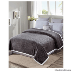 Sheradian Reversible Braided Sherpa Oversized Blanket product